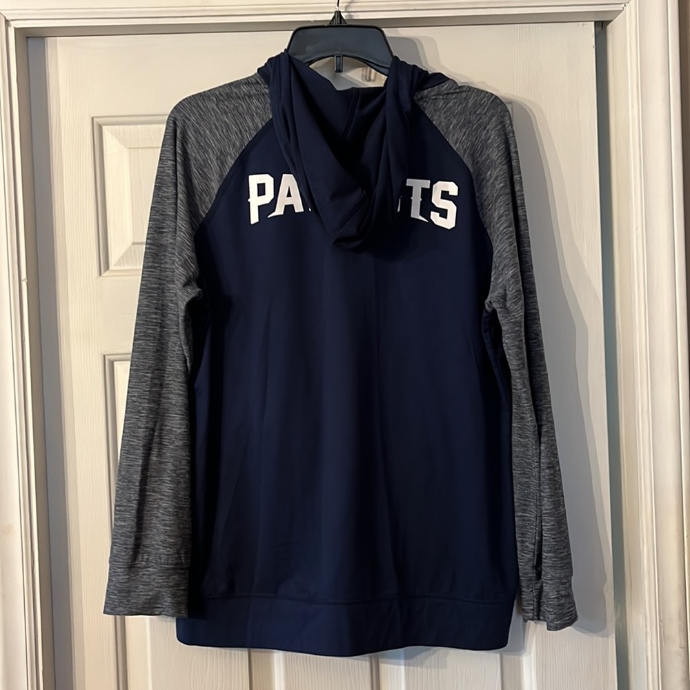 New England Patriots Football NFL lightweight hooded jersey Super Bowl - Picture 5 of 7